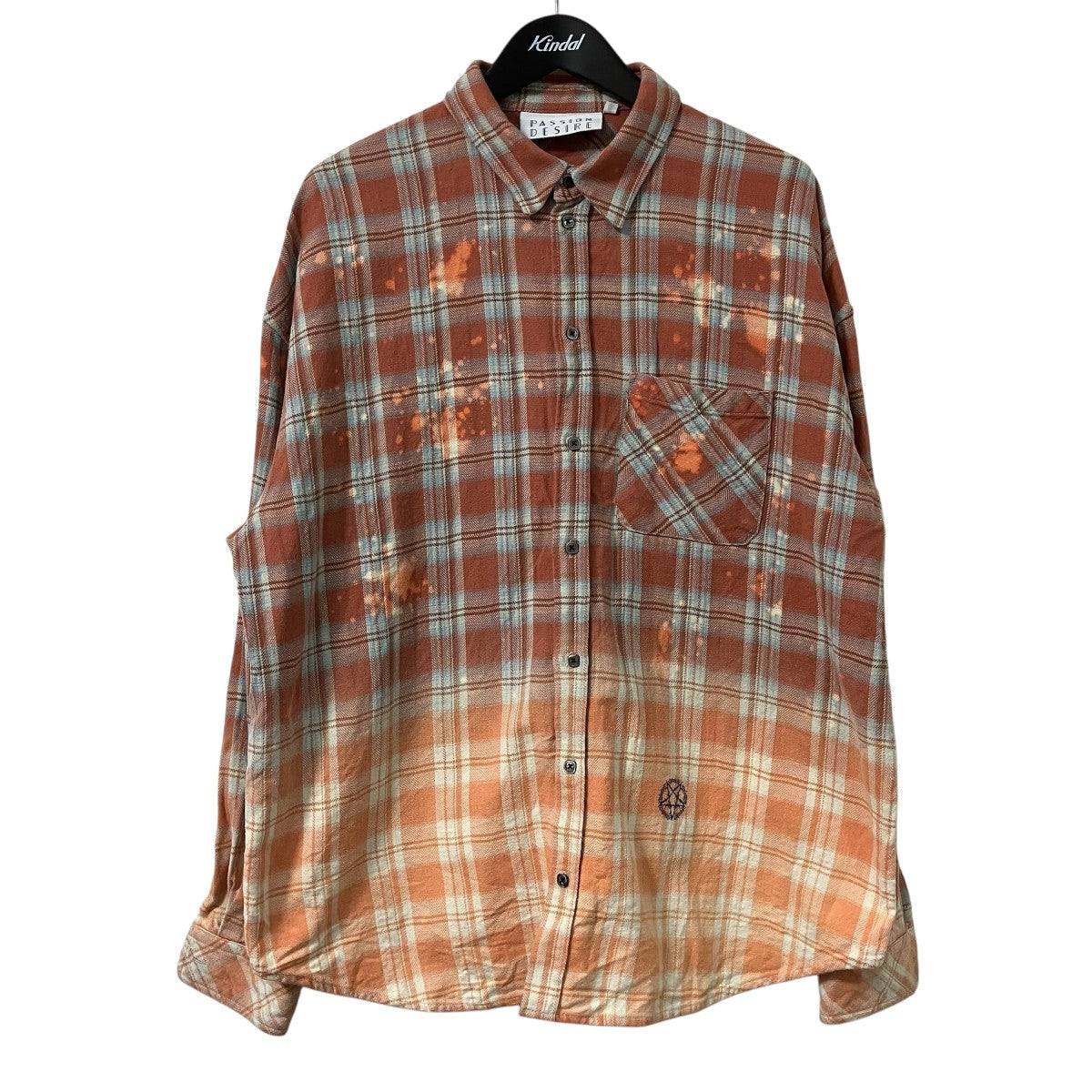 チェック長袖シャツPD26SS02