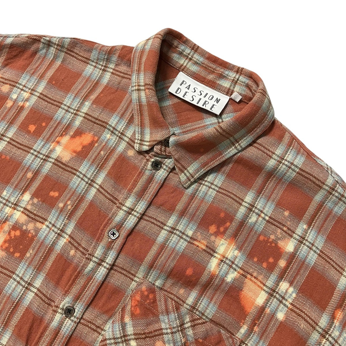 チェック長袖シャツPD26SS02