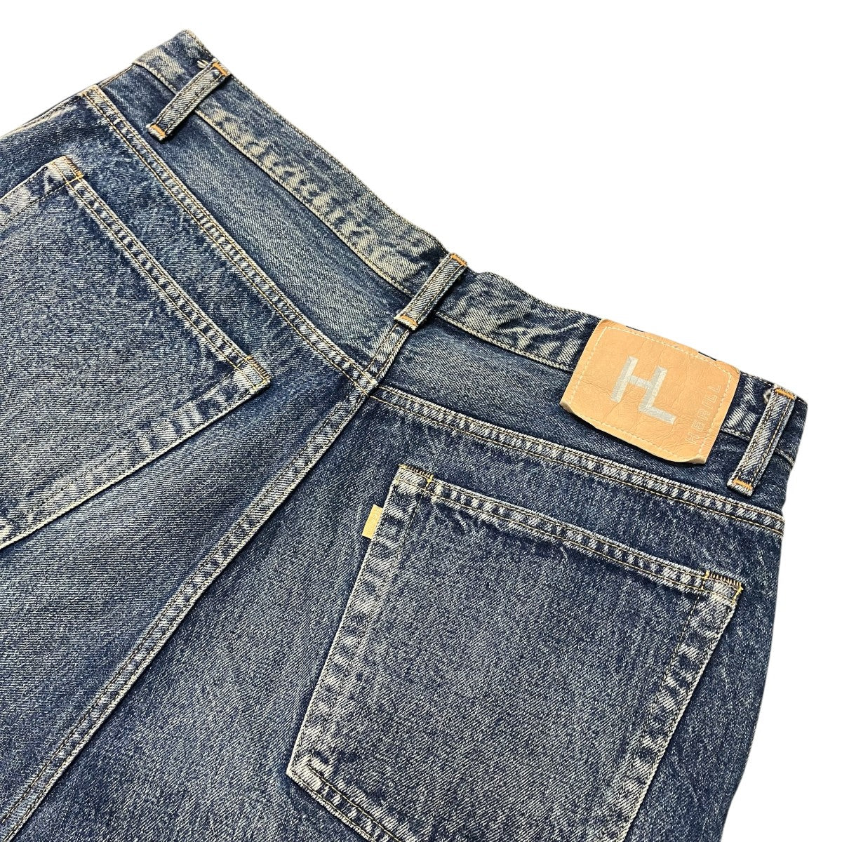 HERILL(ヘリル) LINEN DENIM 4PKタックデニムパンツ25 030 HL 8220 30
