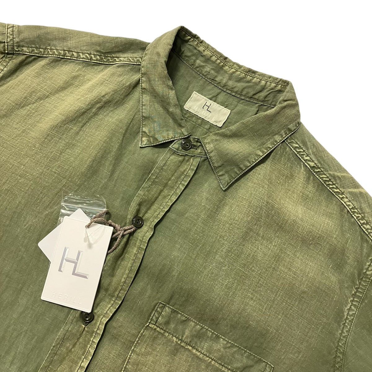 U．S．N Linen Shirtリネンシャツ26 050 HL 8050 10