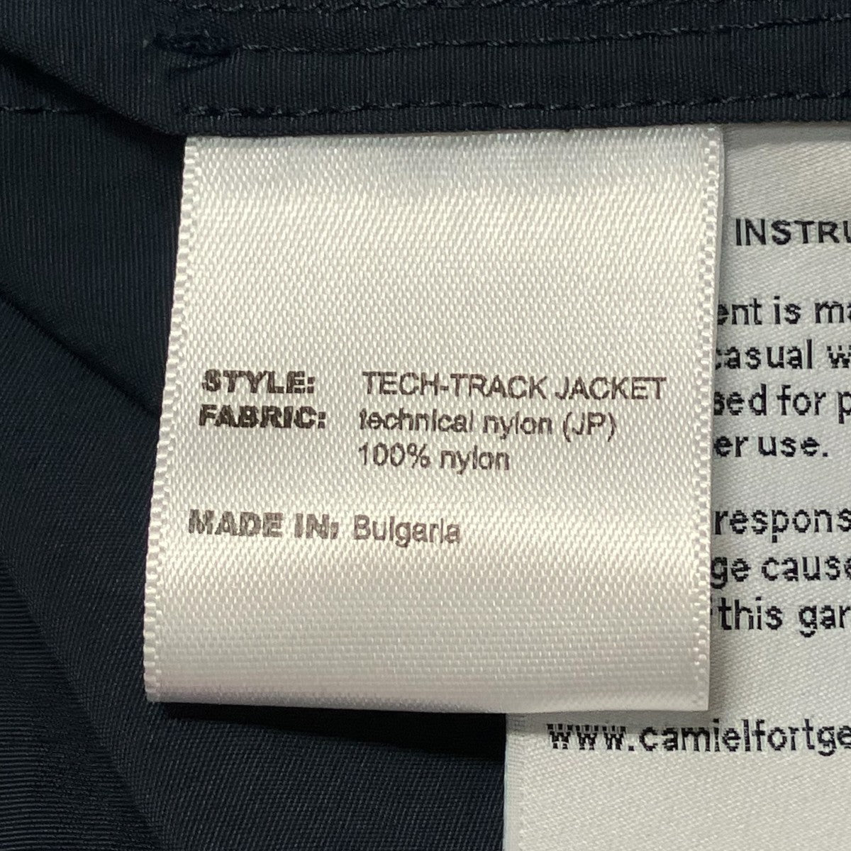 TECH TRACK JACKETナイロントラックジャケット