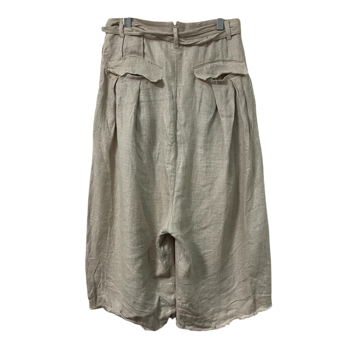 19SSWide shortsリネンサルエルパンツ19SS B PT08 1