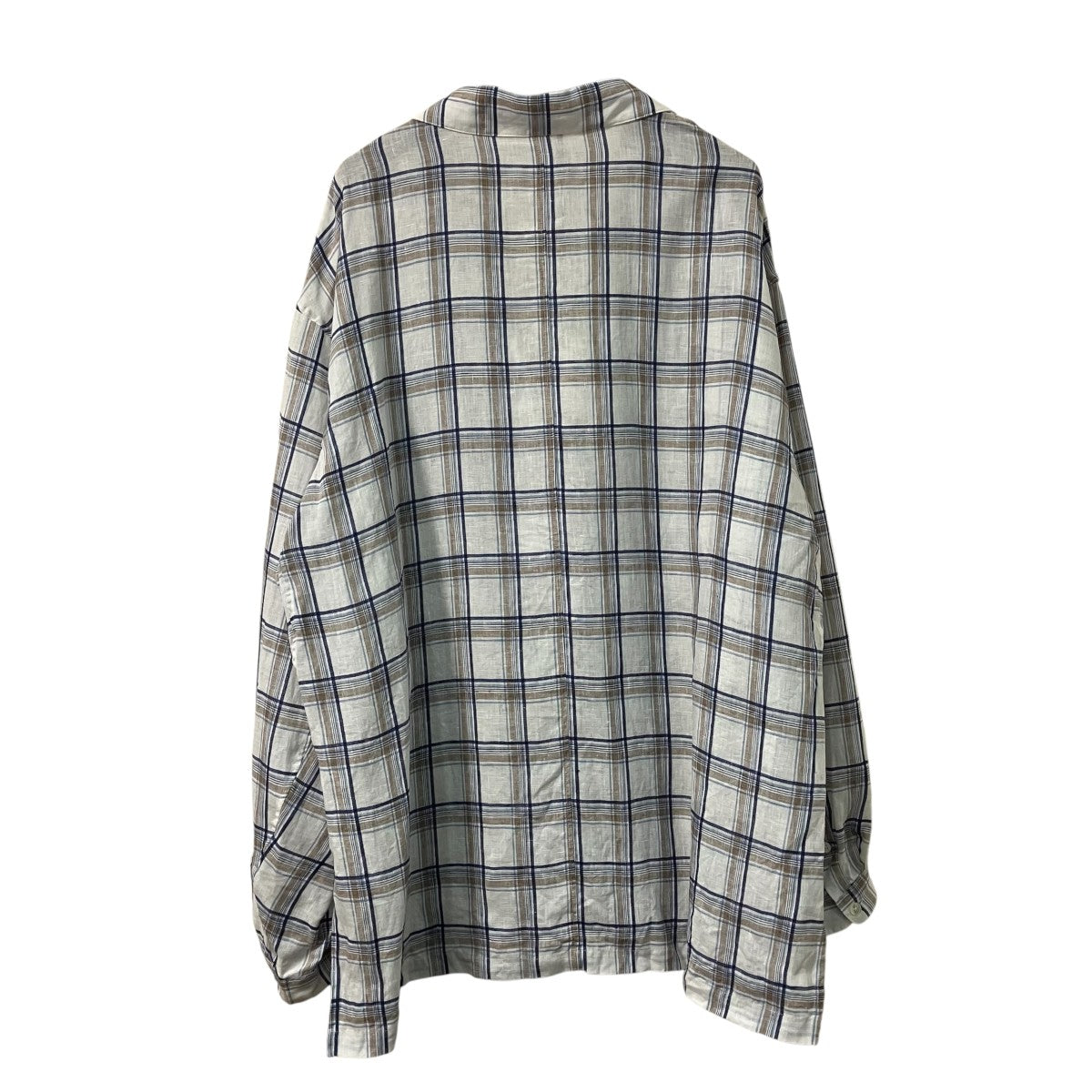 チェックリネンジャケットAN26SS17-6-4