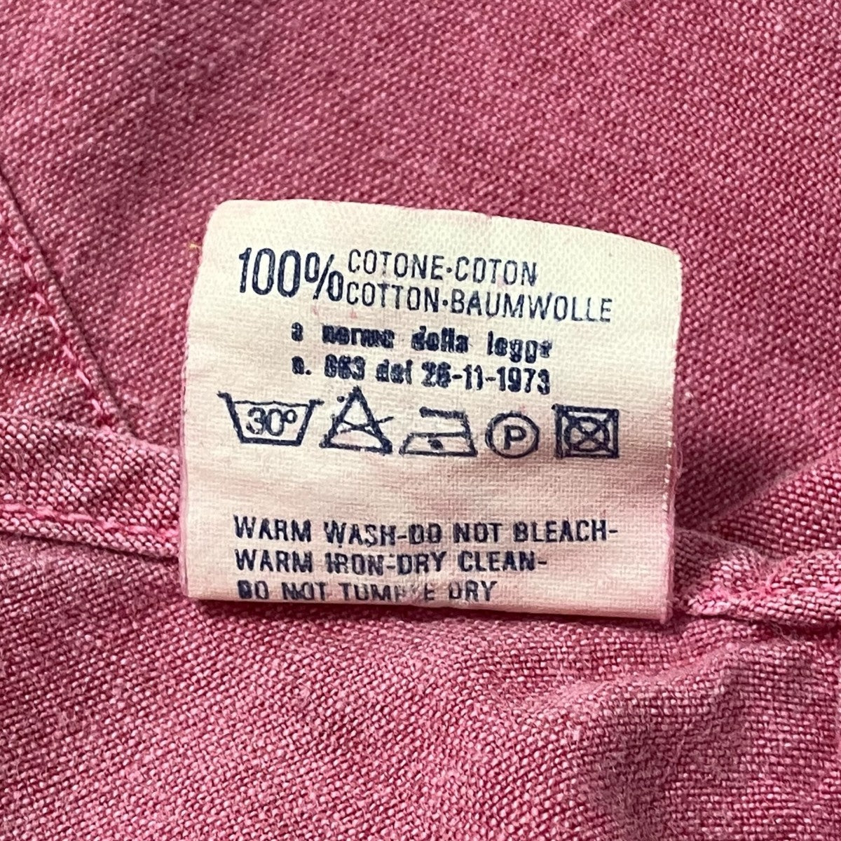 80s-90s イタリア製半袖シャツ