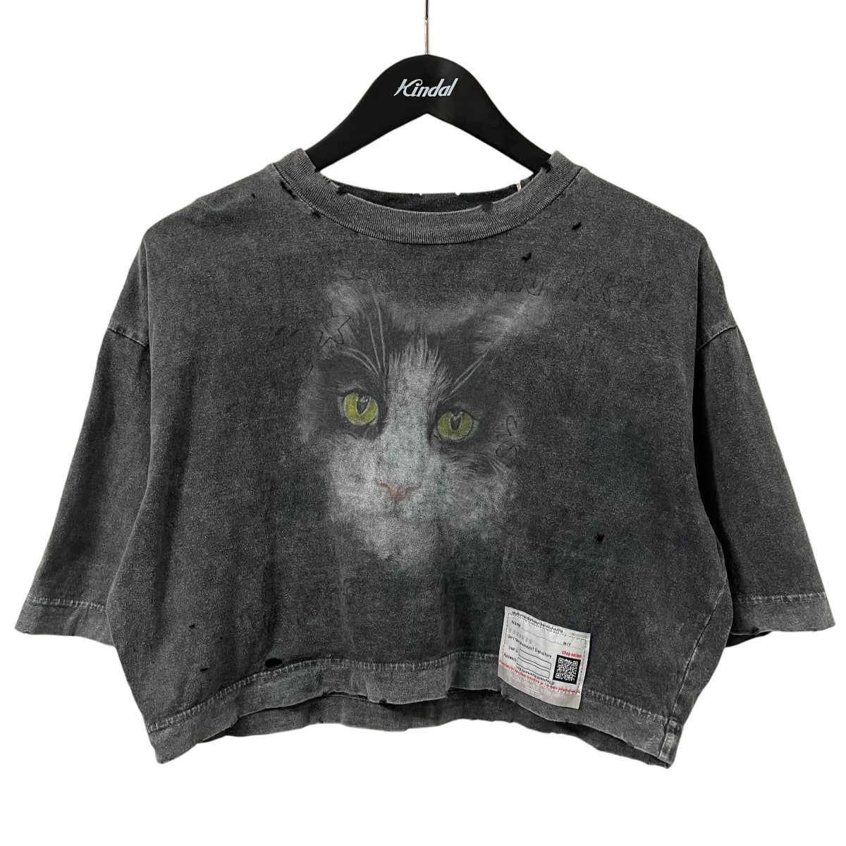 クロップドダメージＴシャツB14TS592
