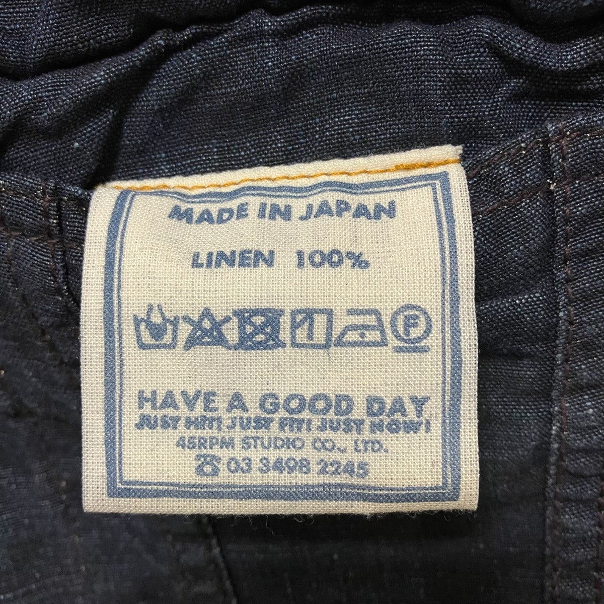 リネンジャケット