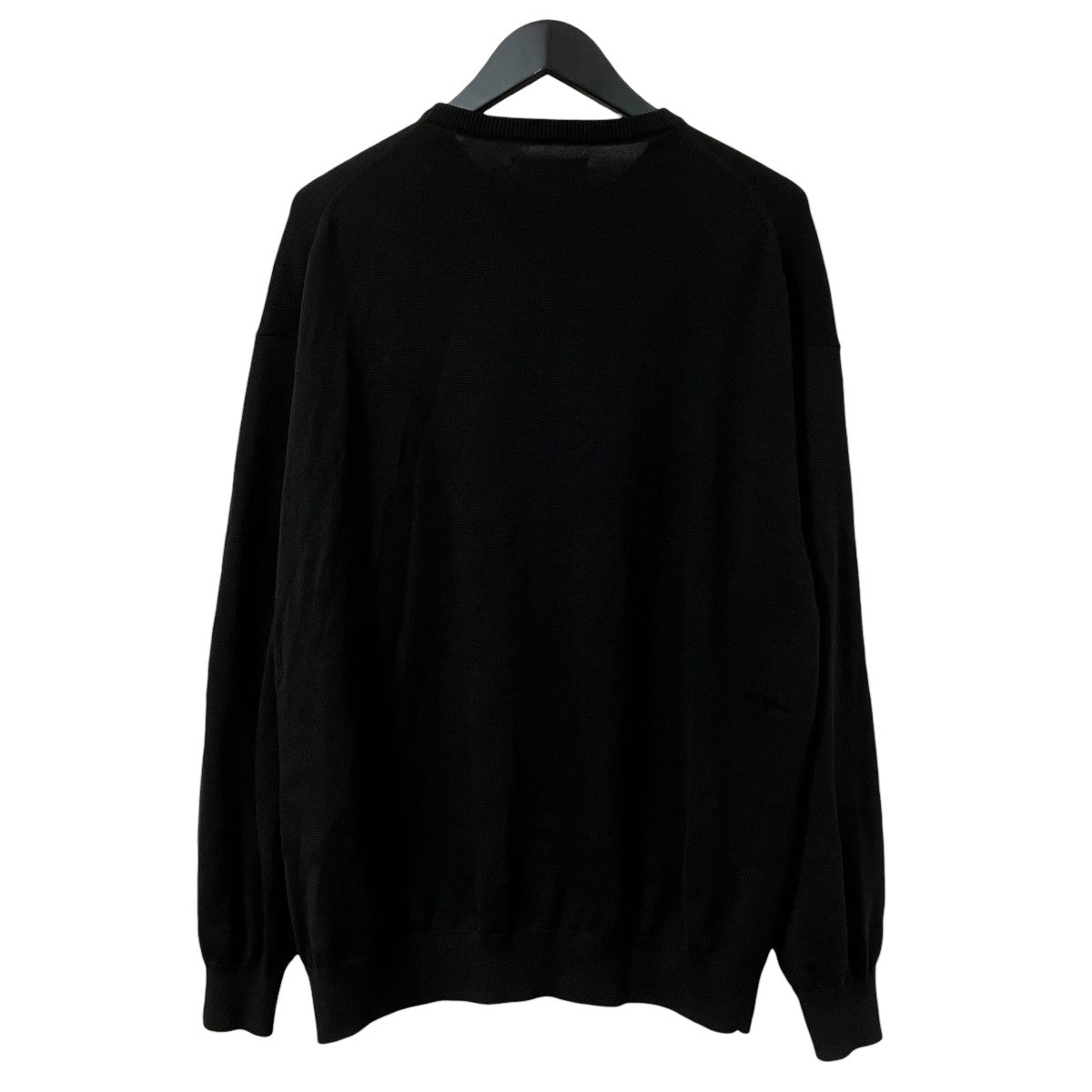 Suvin High Gauge L S Crew Neck KnitコットンニットGU251 80007B