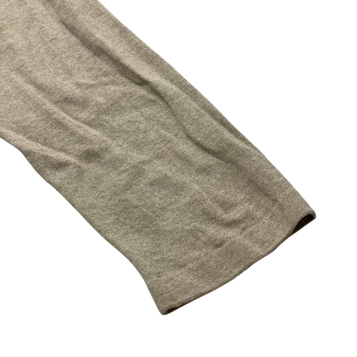 AMA LINEN BASQUE KNIT PULLOVERロングスリーブカットソー95 262 018