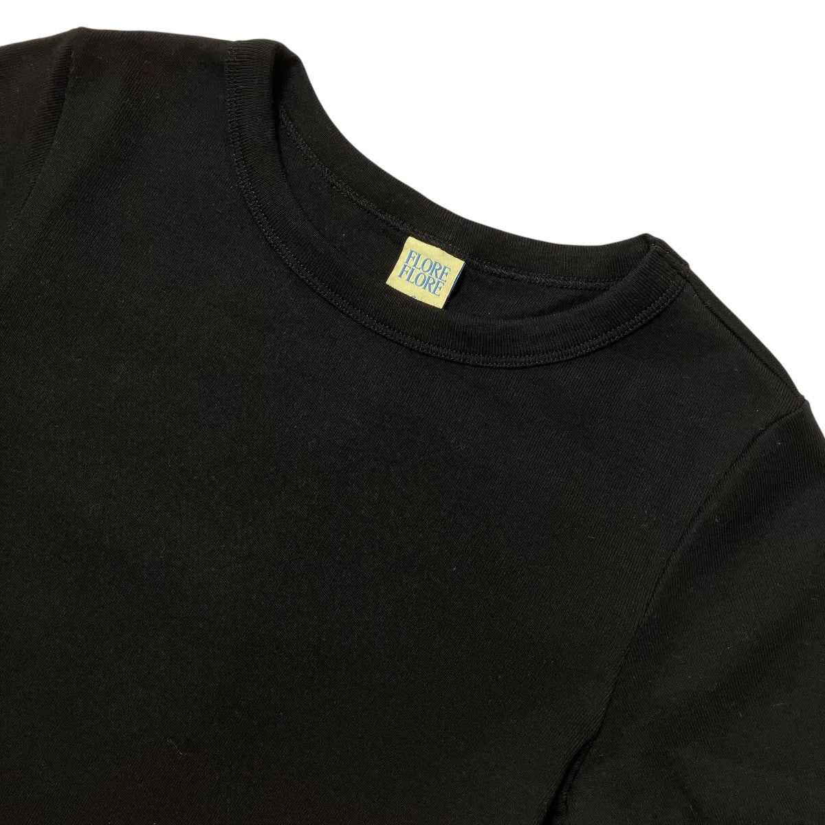 FLORE FLORE クルーネックタイトＴシャツ 古着・中古-3枚目のアイテム画像