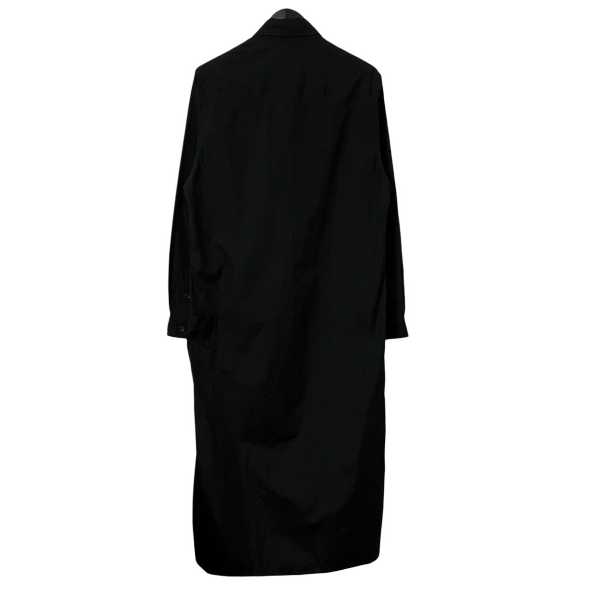 YOHJI YAMAMOTO 環縫いロング丈ブラウスロングシャツHH-B49-020 古着・中古-2枚目のアイテム画像