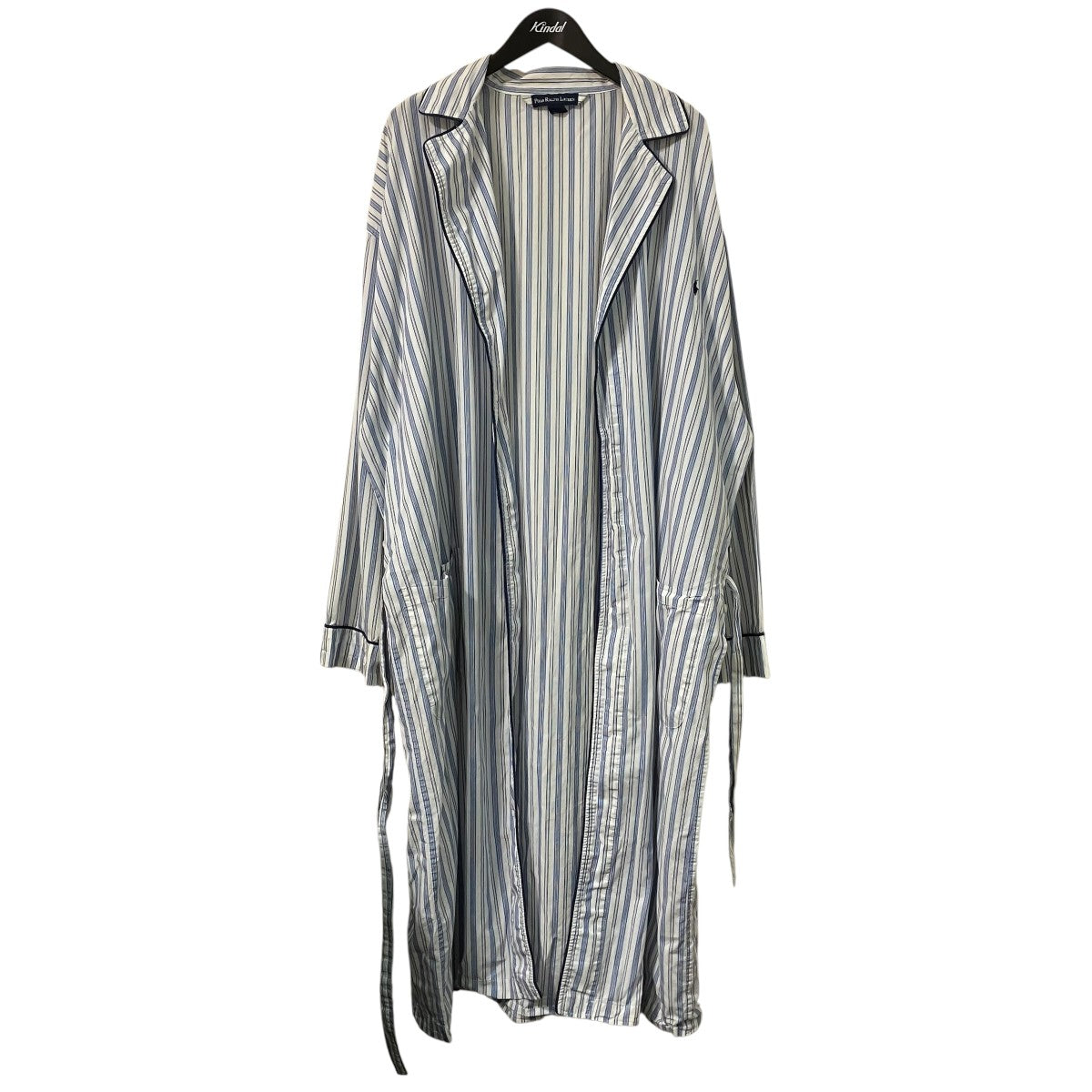 RALPH LAUREN ストライプガウンシャツ 古着・中古-1枚目のアイテム画像