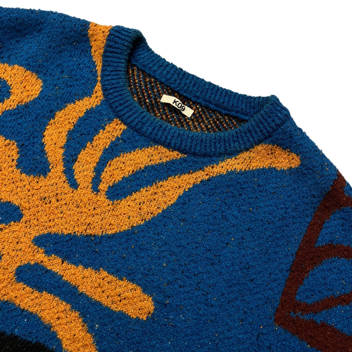 KHOKI 23AWIntarsia-knit jumper厚手ニット23AW K 04 古着・中古-3枚目のアイテム画像