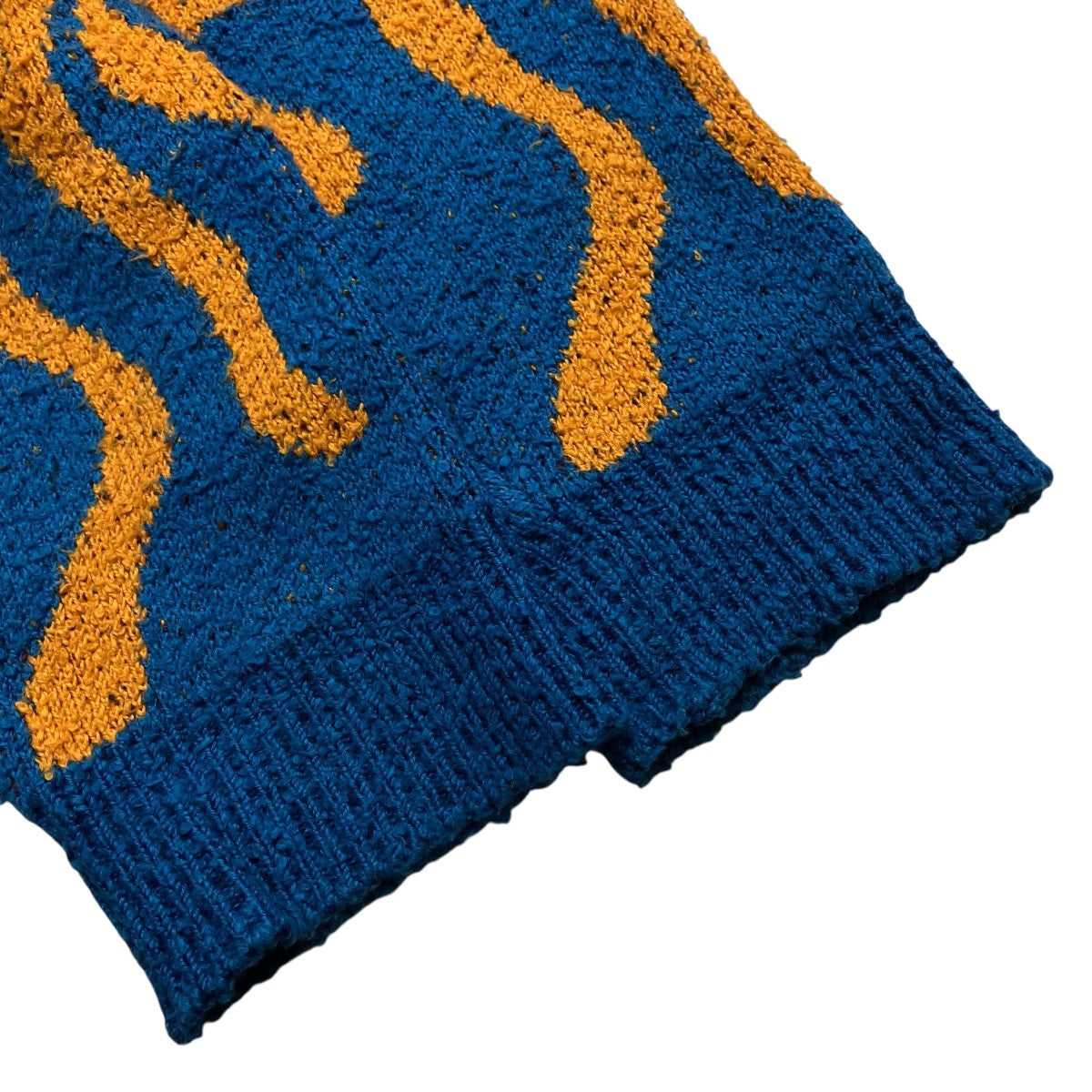 KHOKI 23AWIntarsia-knit jumper厚手ニット23AW K 04 古着・中古-4枚目のアイテム画像