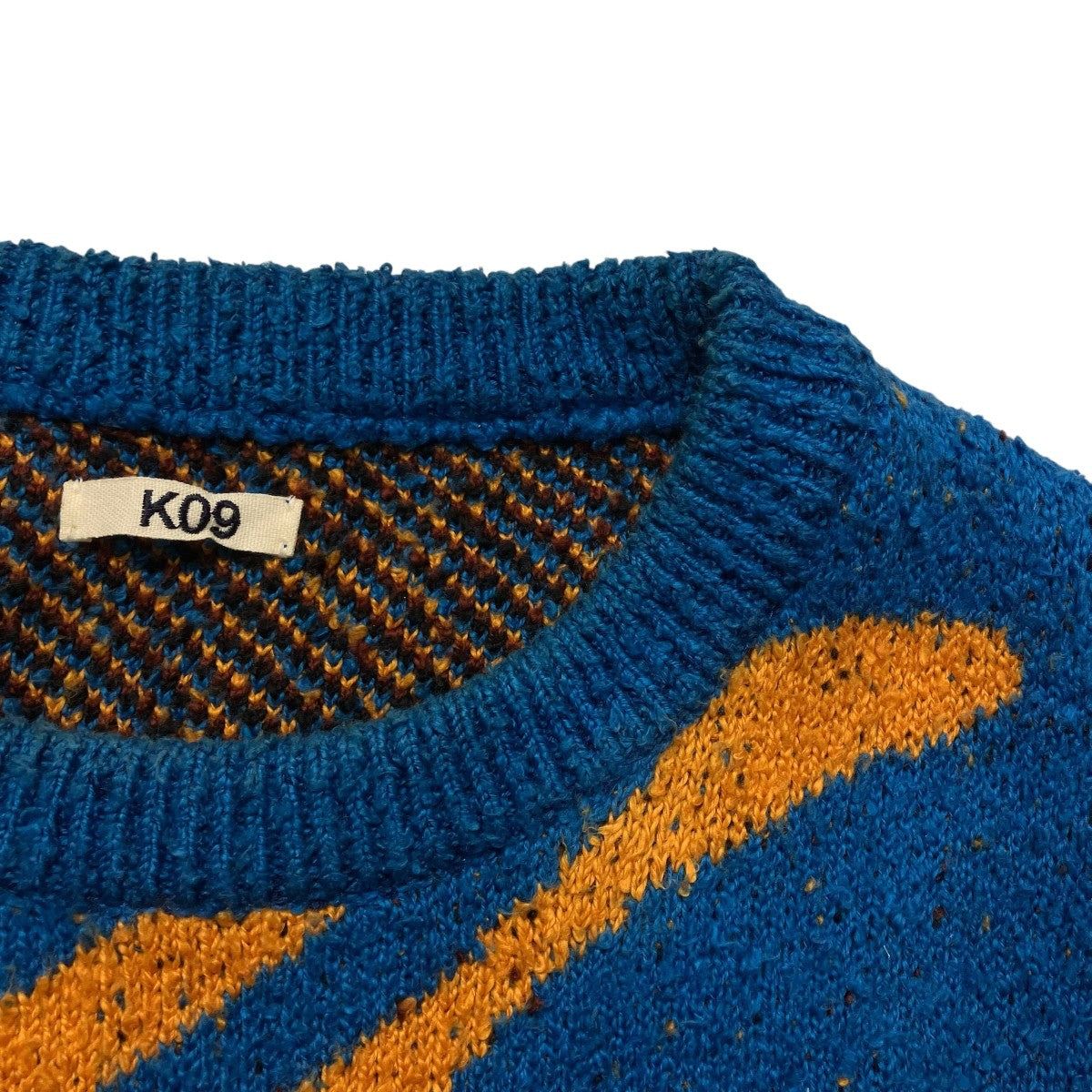 KHOKI 23AWIntarsia-knit jumper厚手ニット23AW K 04 古着・中古-7枚目のアイテム画像