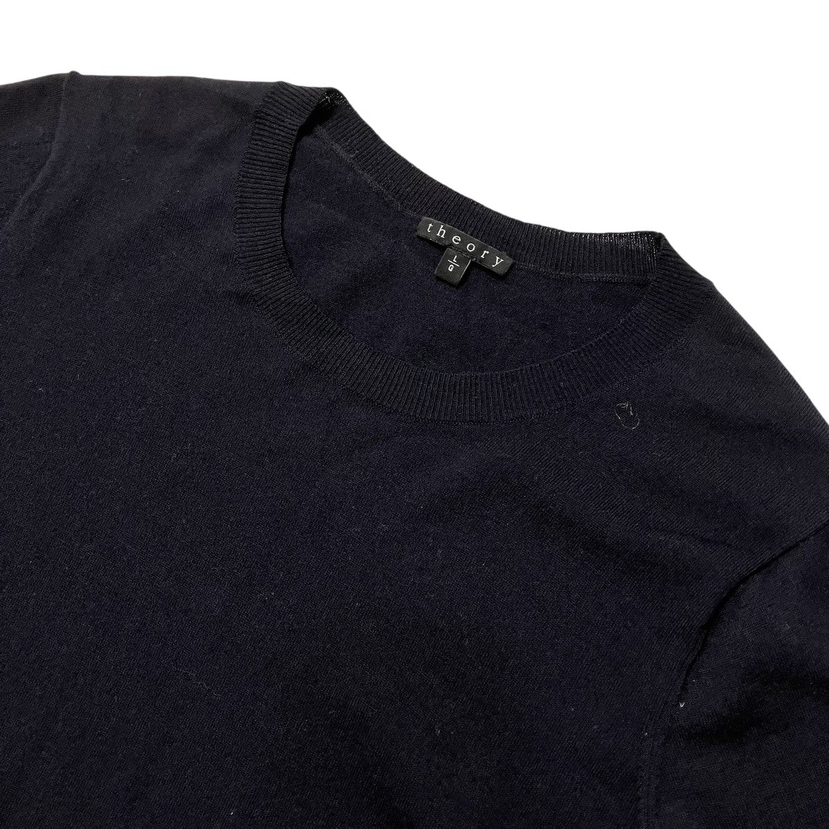 theory クルーネックニット01-9901703-890-906 古着・中古-3枚目のアイテム画像