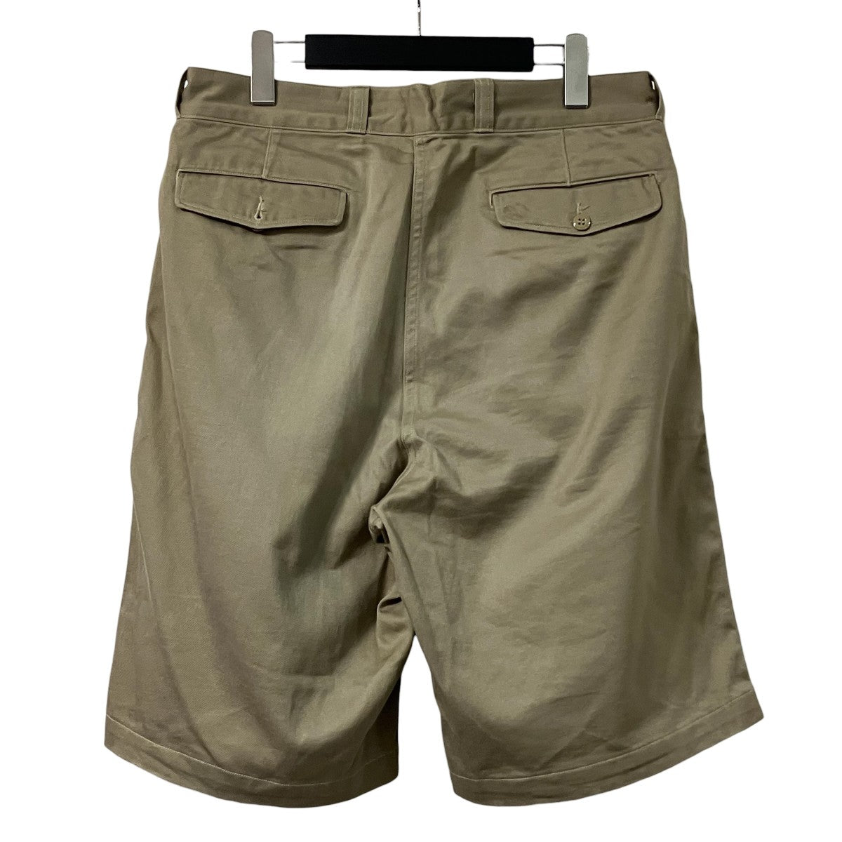 COMOLI 23SS コットンチノショーツ X01-03031 サイズ3 COMOLI(コモリ) チノショーツX01-03031 X01-03031 ベージュ サイズ 3
