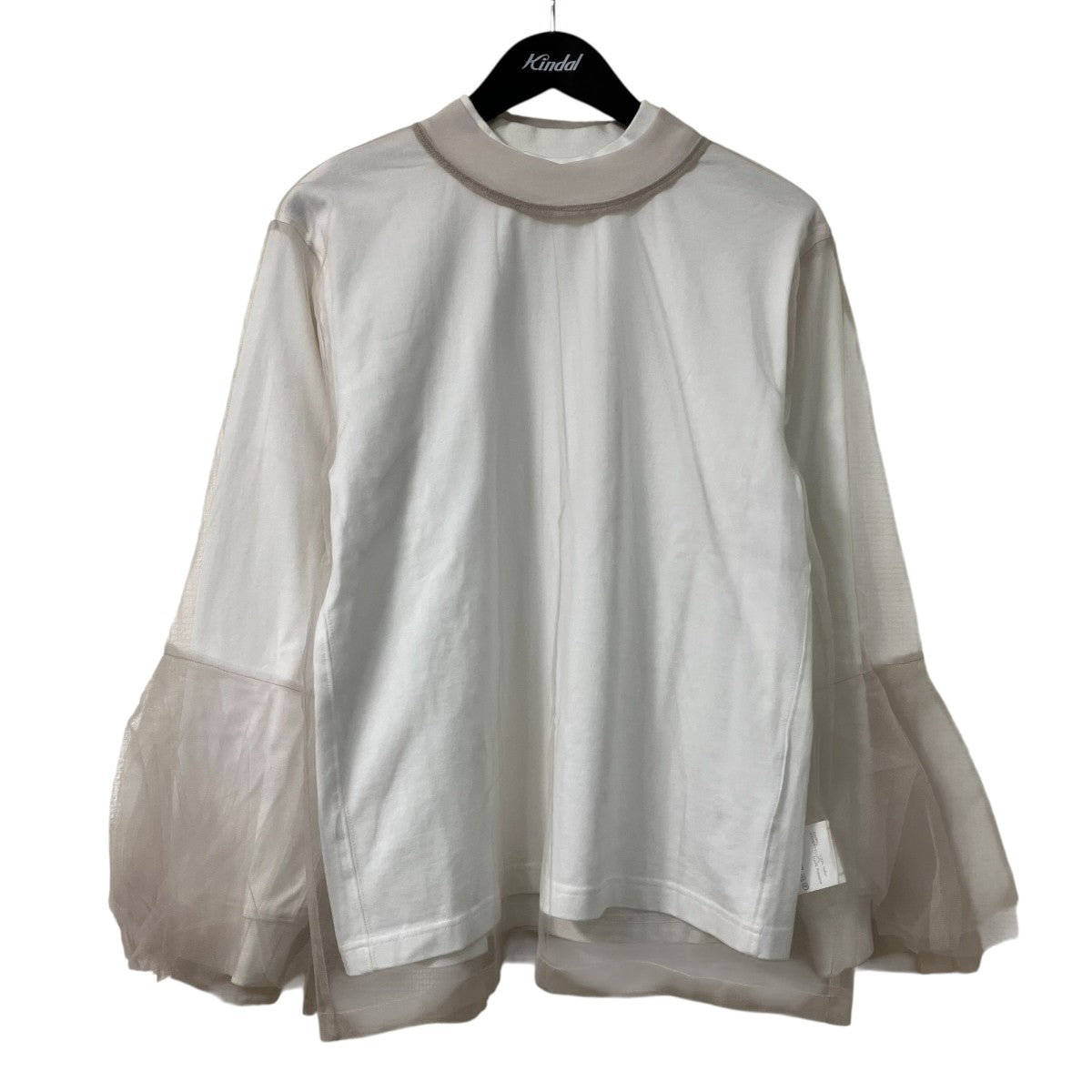 チュールレイヤード長袖TシャツCT 23236