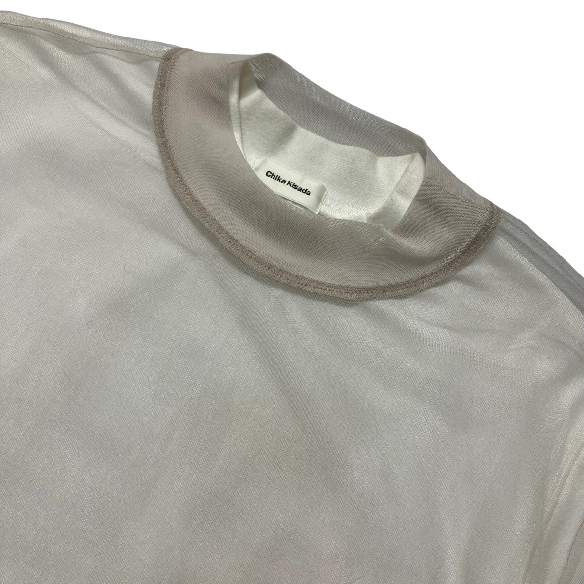 チュールレイヤード長袖TシャツCT 23236