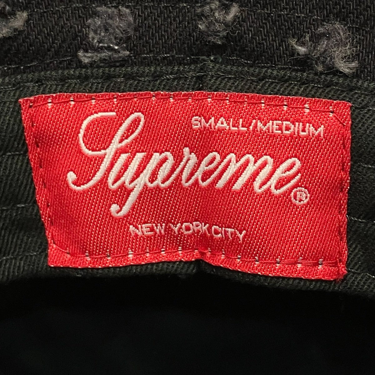 20SSHOLE PUNCH DENIM CRUSHERデニムバケットハット