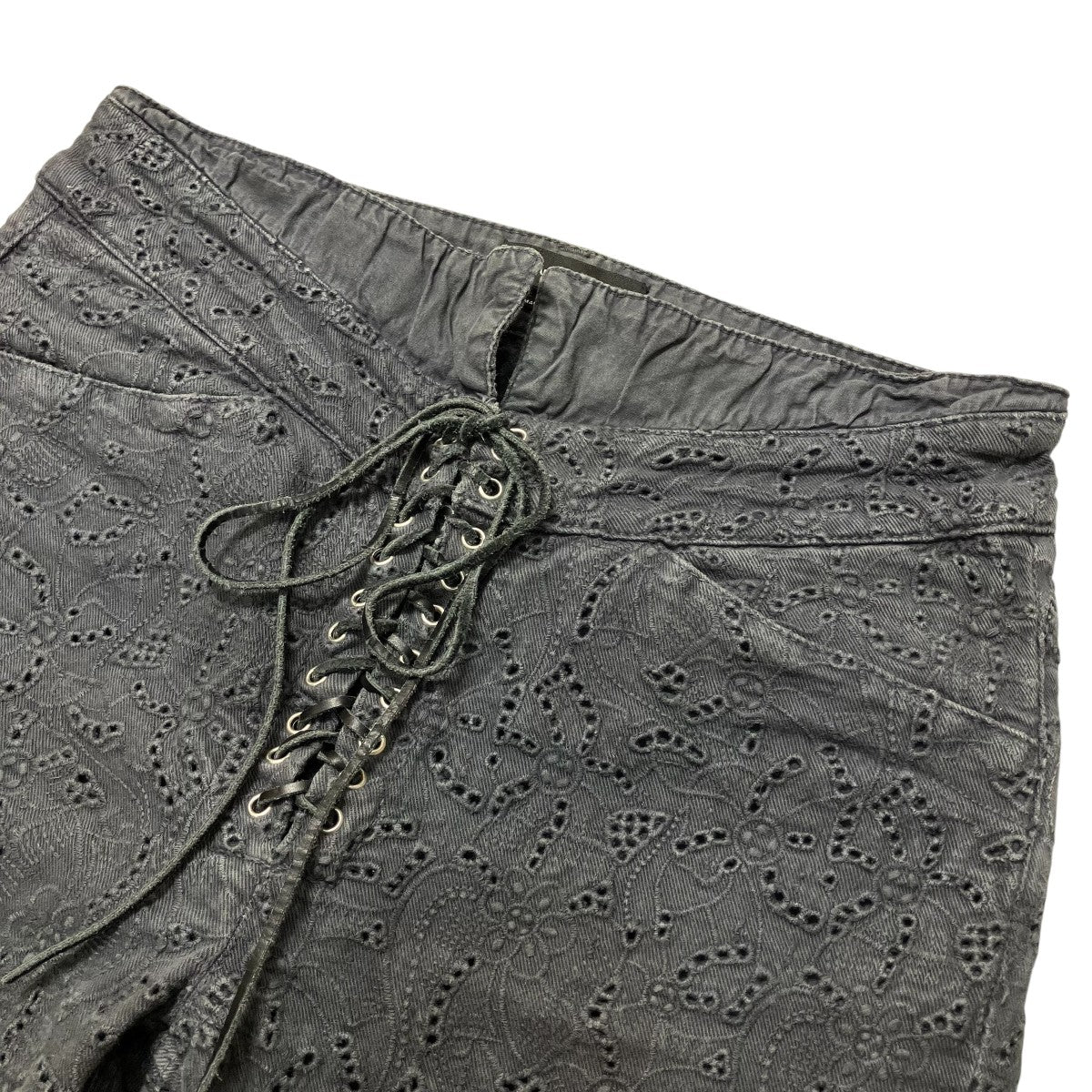 ISABEL MARANT(イザベルマラン) レースデニムパンツ グレー サイズ 36