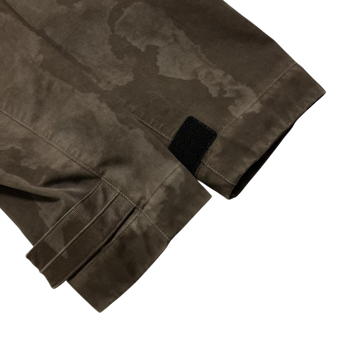 Stone Island Brown Raso Gommato 3L Laser Camo JacketミリタリージャケットK1S154100022S078