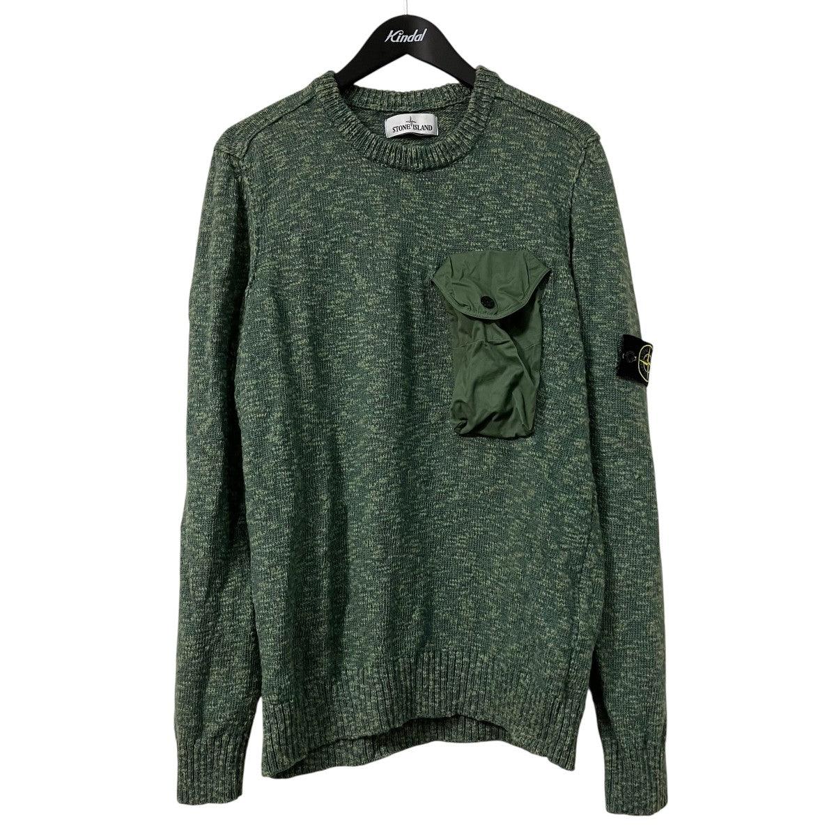 Compass-Patch Jumperクルーネックニット7515532D3