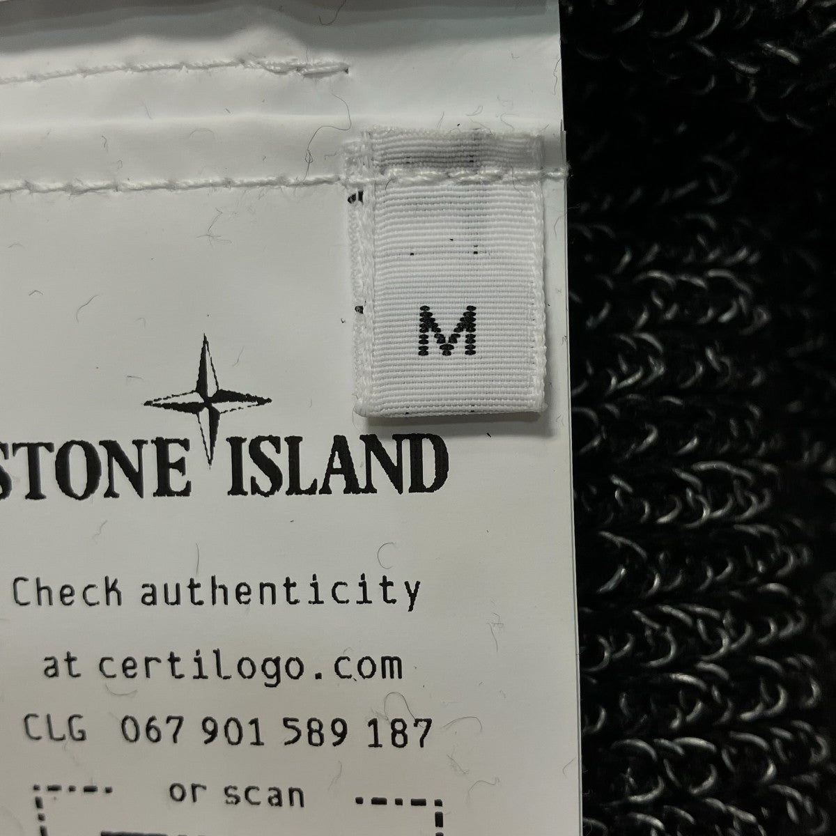 Reflective Crewneck KnitラグランニットK2S155100026S00L3
