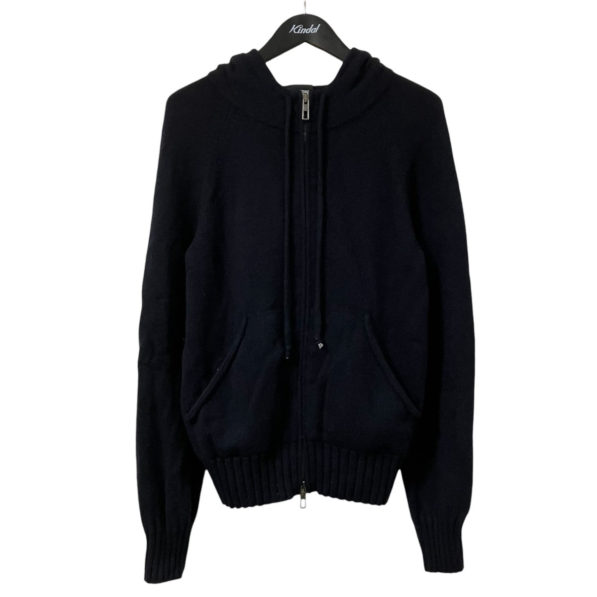 GIORGIO ARMANI ニットパーカー 古着・中古-1枚目のアイテム画像