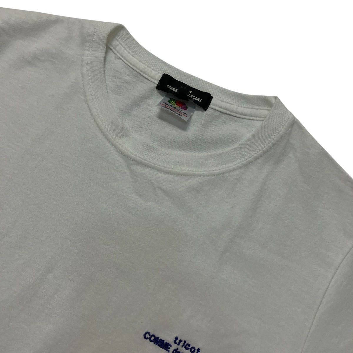 tricot COMME des GARCONS 21SS半袖TシャツTG T002 古着・中古-3枚目のアイテム画像