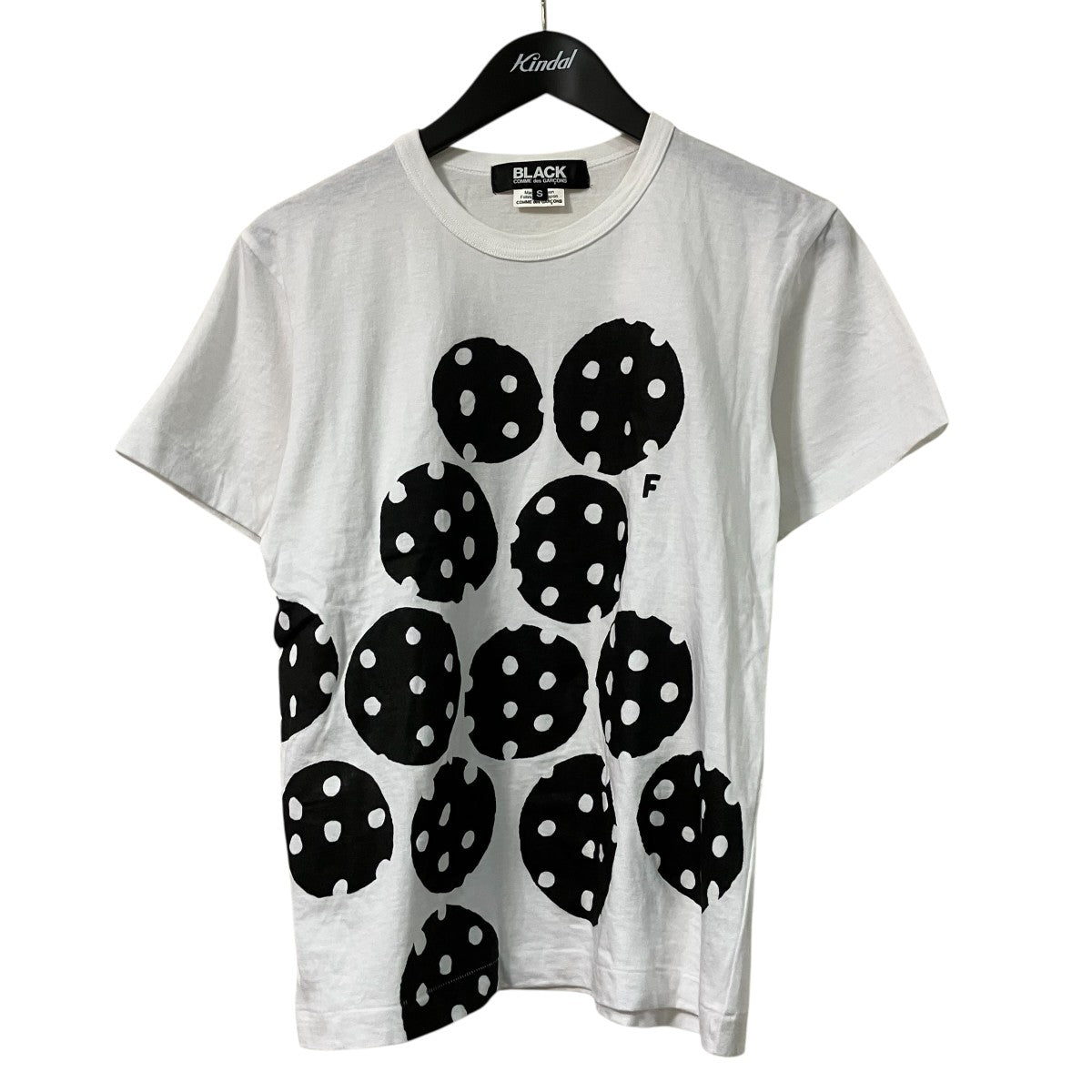 BLACK COMME des GARCONS プリントTシャツ1A-T006 古着・中古-1枚目のアイテム画像