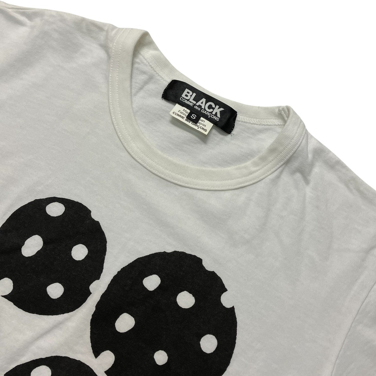 BLACK COMME des GARCONS プリントTシャツ1A-T006 古着・中古-3枚目のアイテム画像
