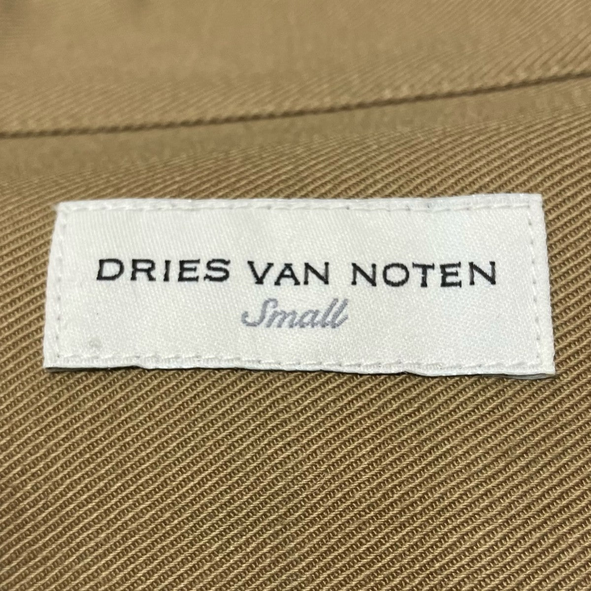 DRIES VAN NOTEN 24SSシャツジャケット1157-343-1338 古着・中古-10枚目のアイテム画像