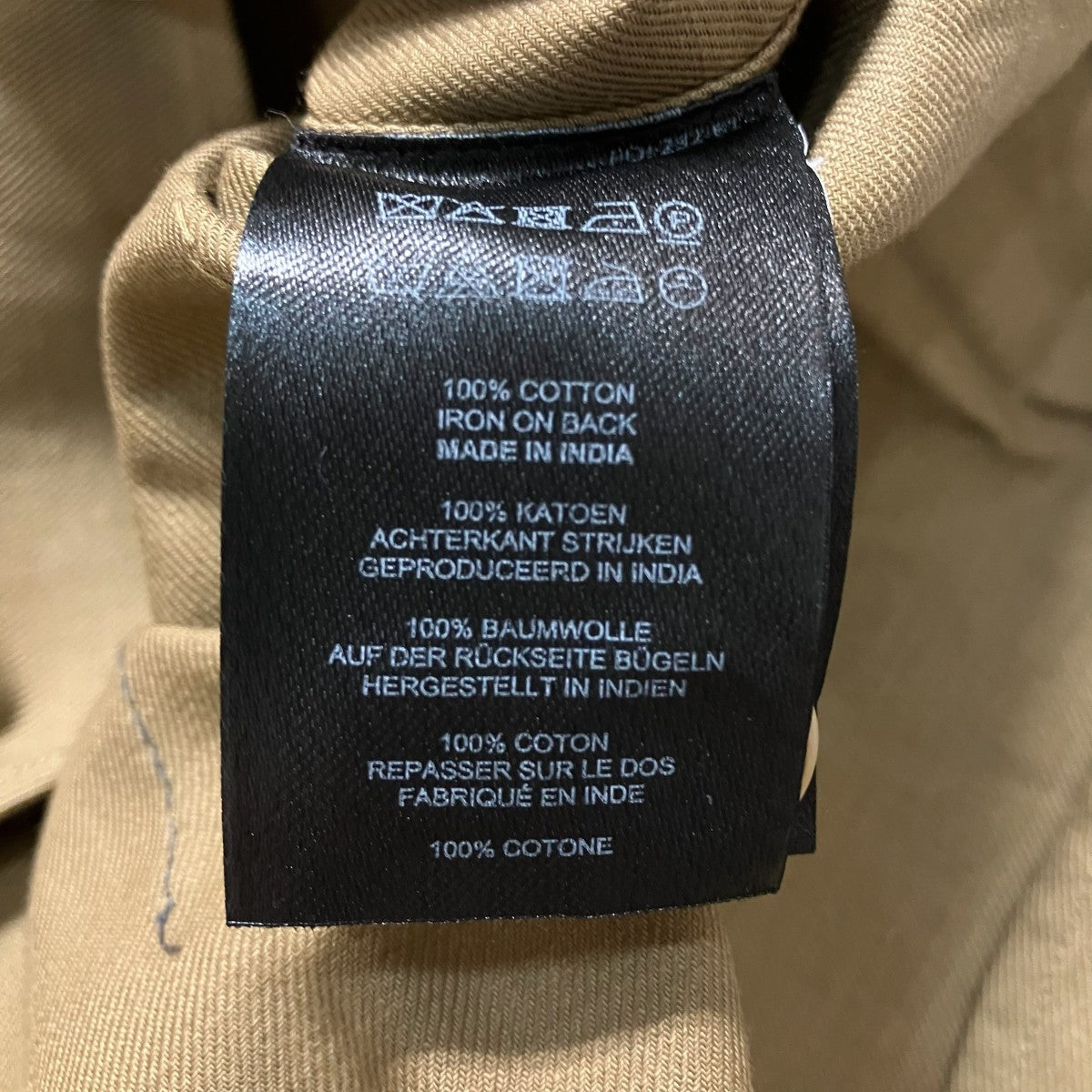 DRIES VAN NOTEN 24SSシャツジャケット1157-343-1338 古着・中古-9枚目のアイテム画像