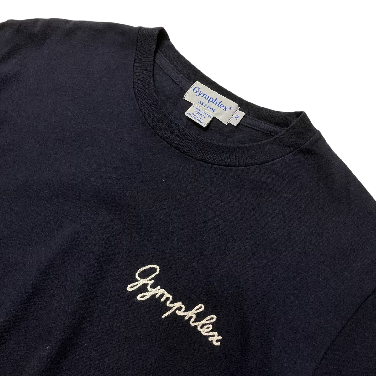 Gymphlex フロント刺繍Tシャツ 古着・中古-3枚目のアイテム画像