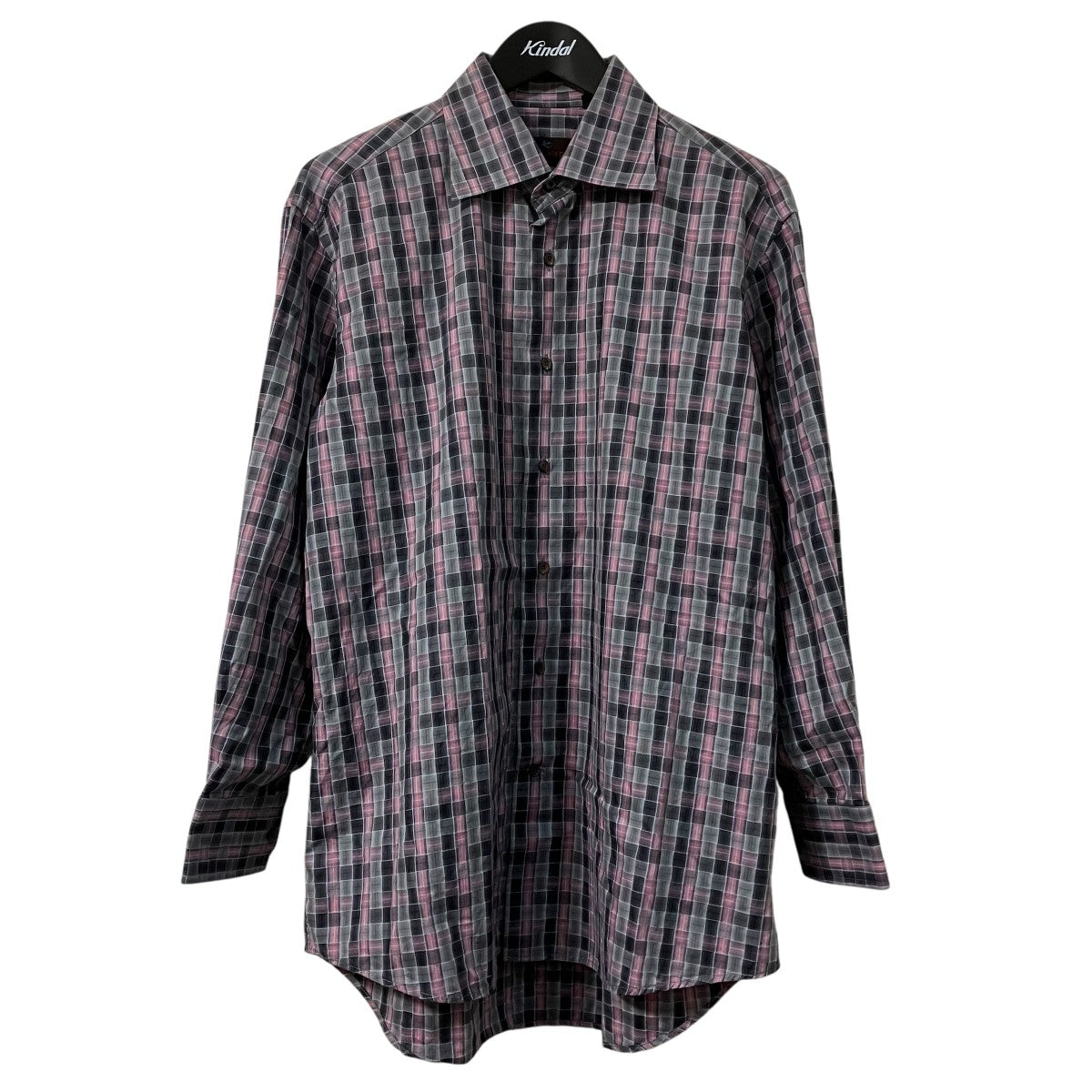 ETRO イタリア製長袖シャツ 古着・中古-1枚目のアイテム画像