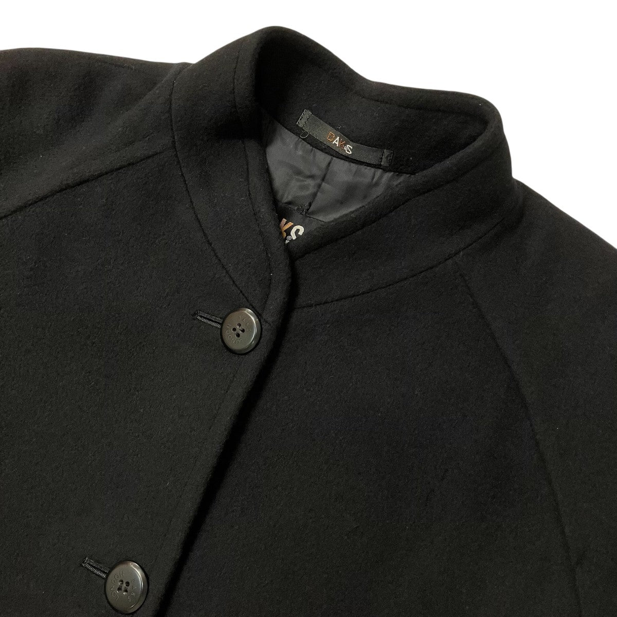 DAKS カシミヤ混ロングコート 古着・中古-3枚目のアイテム画像