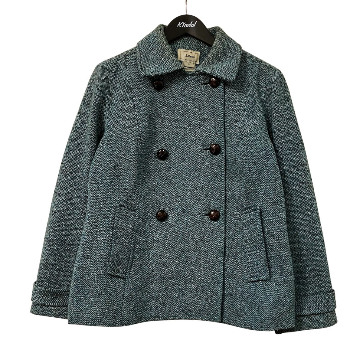 L．L．Bean シルク混Pコート 古着・中古-1枚目のアイテム画像