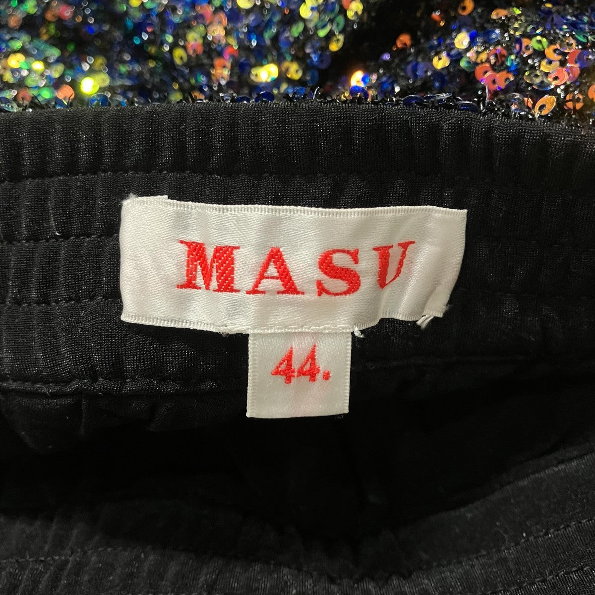 MASU DISCO BAGGY EASY PANTSスパンコールイージーパンツMMSS PT0823S 古着・中古-7枚目のアイテム画像