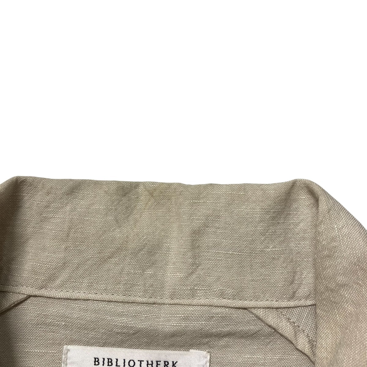 BIBLIOTHERK サマーコートBR OT044 SS26 古着・中古-9枚目のアイテム画像
