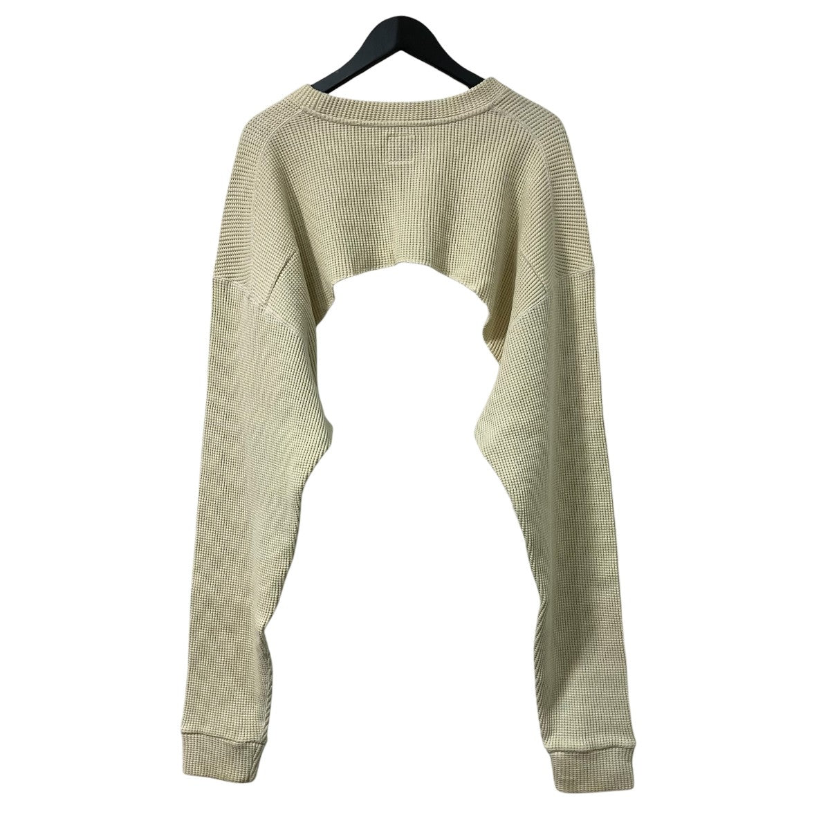 CUT-OFF SWEATSHIRT STOLEワッフルカッティングカットソーSUNSEA2814