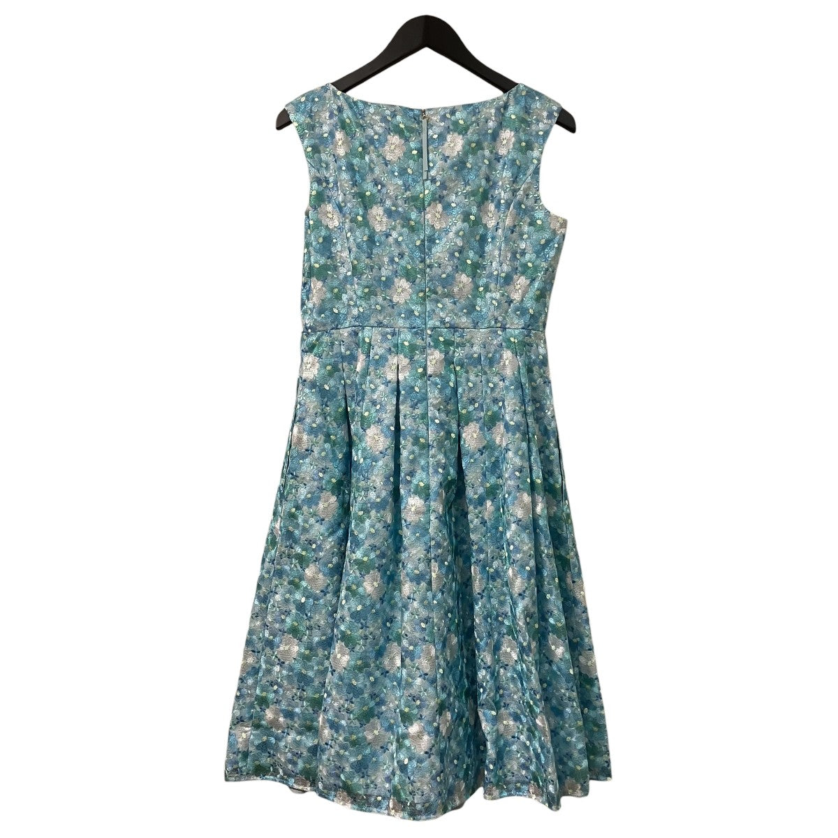 花刺繍ノースリーブワンピース664-5 NO.OP TO GW 0300