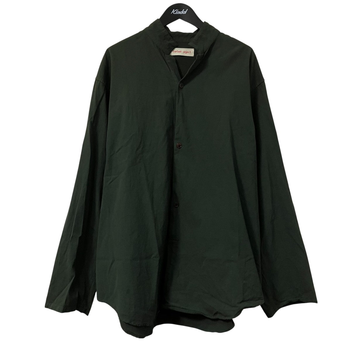 barbell object twill po長袖シャツbo 06s05 古着・中古-1枚目のアイテム画像