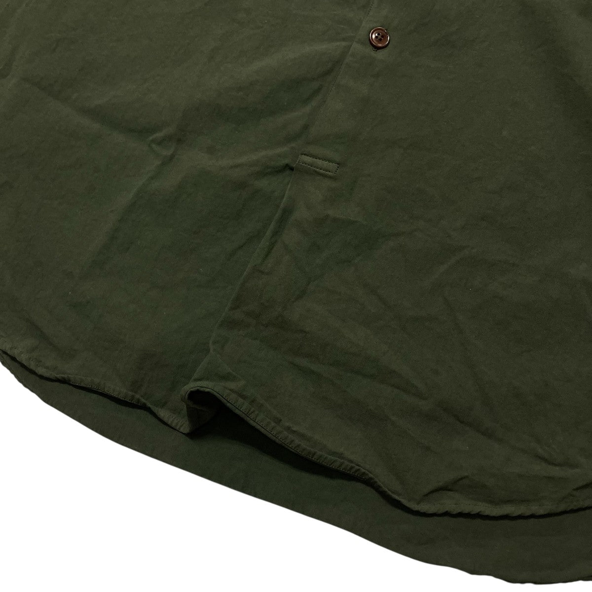 barbell object twill po長袖シャツbo 06s05 古着・中古-6枚目のアイテム画像
