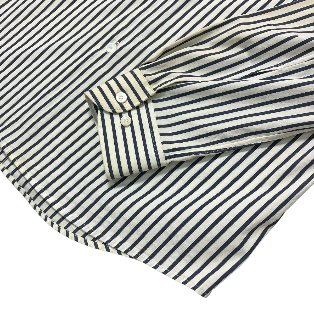 HELMUT LANG ストライプ長袖シャツ 古着・中古-4枚目のアイテム画像