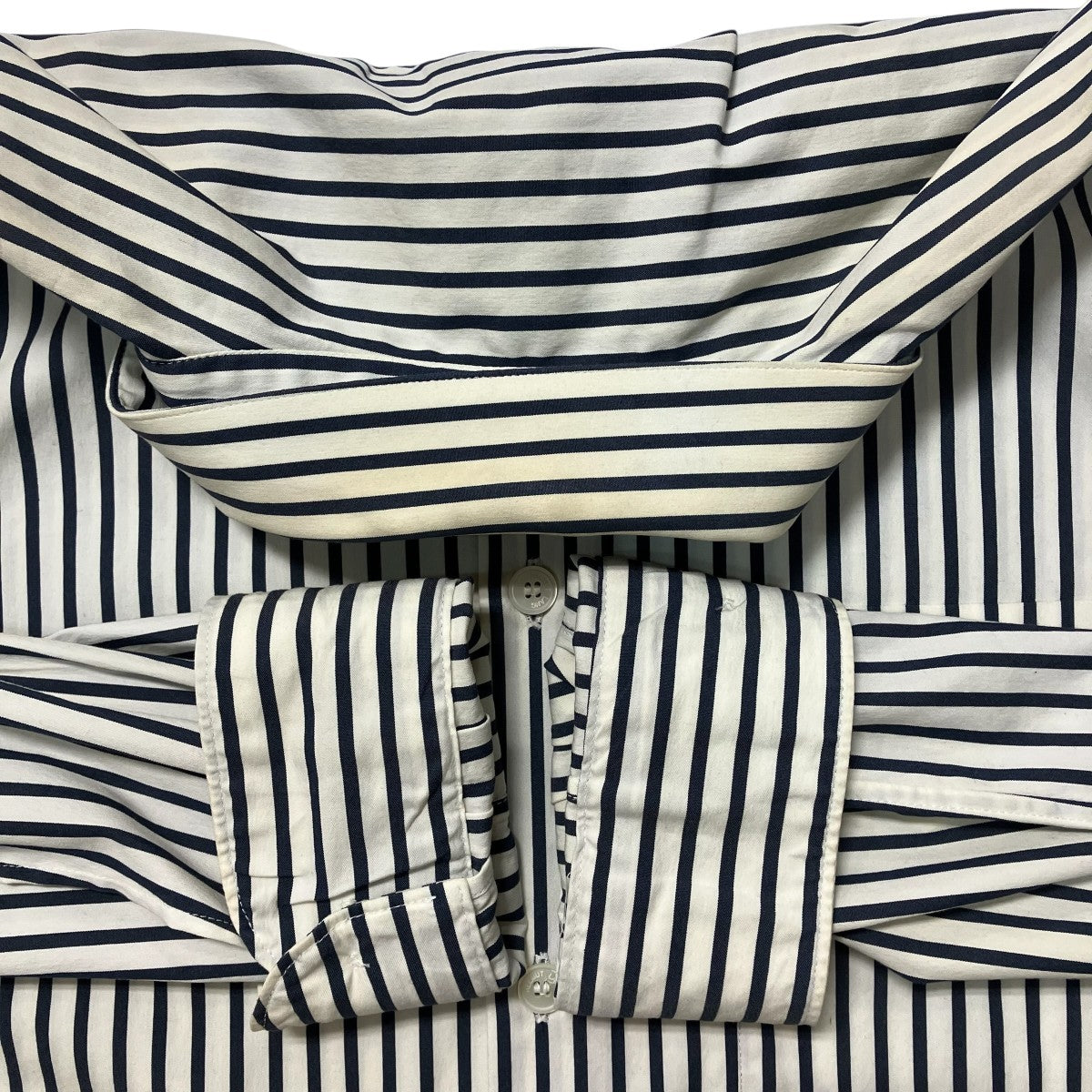 HELMUT LANG ストライプ長袖シャツ 古着・中古-5枚目のアイテム画像