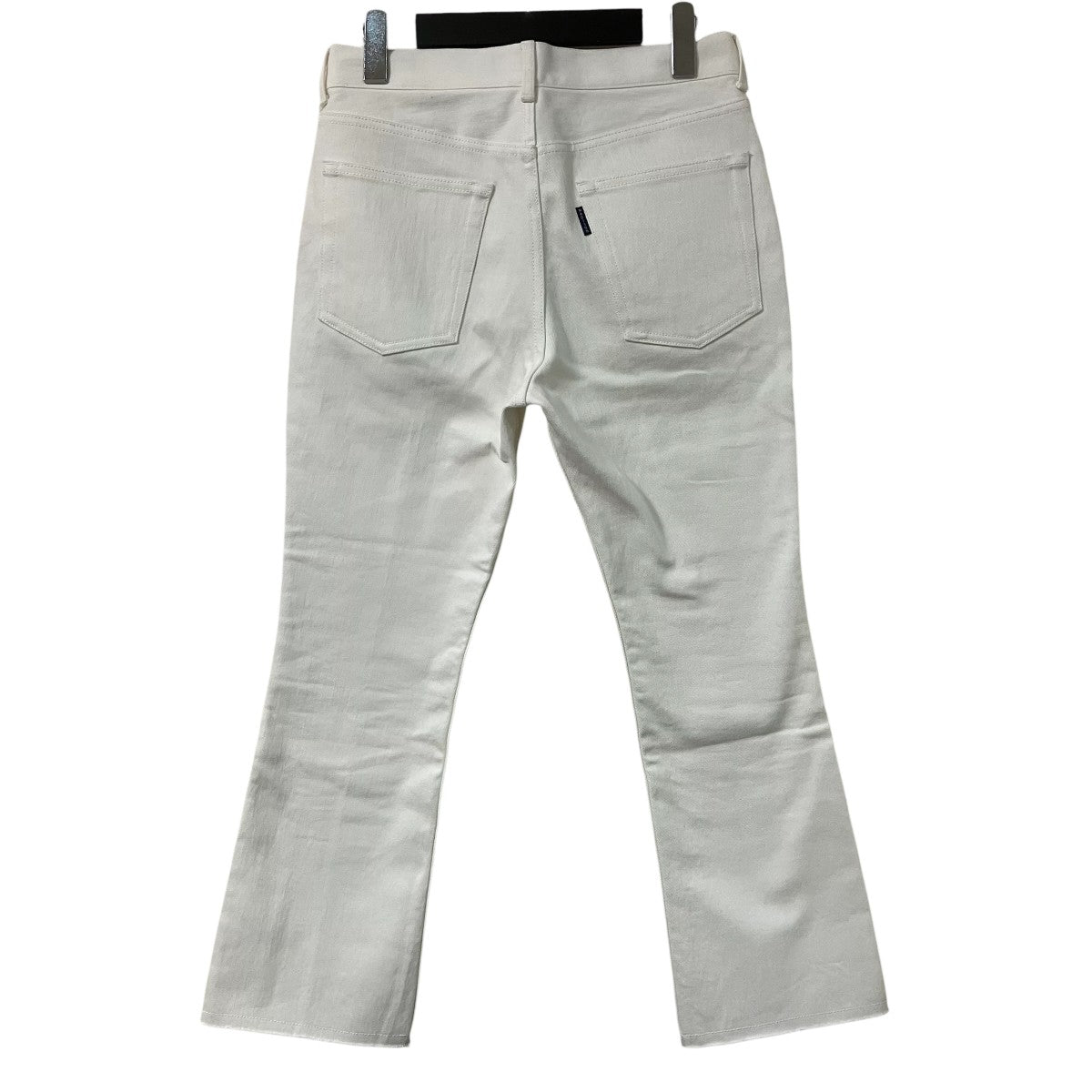 HEM CUT SLIM FLARE DENIMデニムパンツ