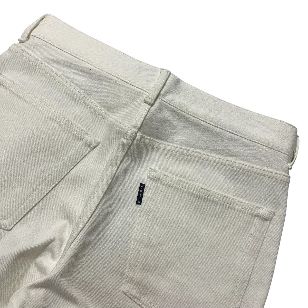 HEM CUT SLIM FLARE DENIMデニムパンツ