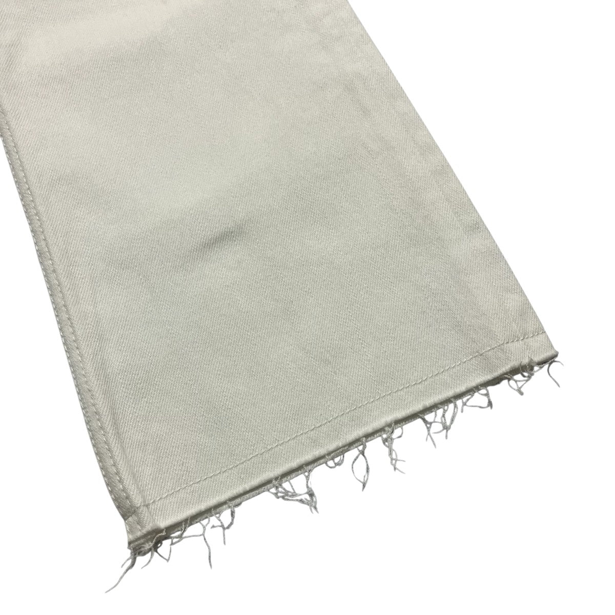 HEM CUT SLIM FLARE DENIMデニムパンツ