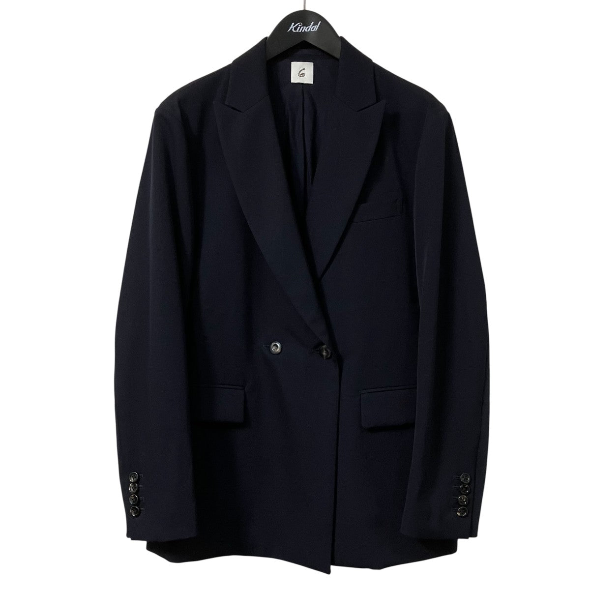 6(ROKU) BEAUTY＆YOUTH CHANGE BUTTON JACKETテーラードジャケット8622-209-0075 古着・中古-1枚目のアイテム画像