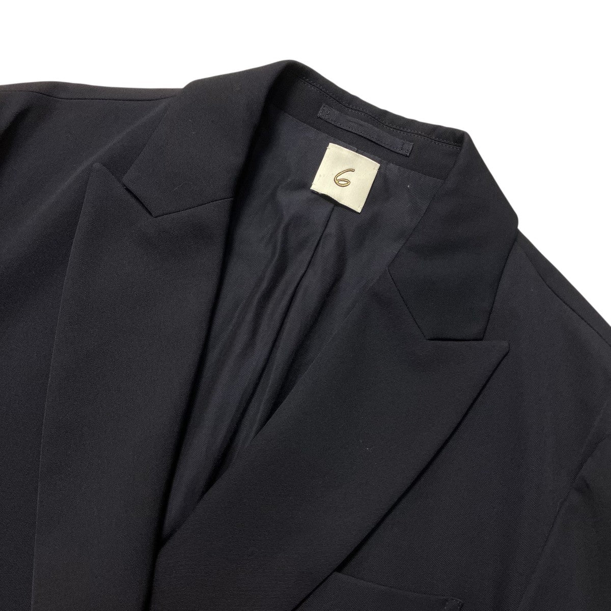 6(ROKU) BEAUTY＆YOUTH CHANGE BUTTON JACKETテーラードジャケット8622-209-0075 古着・中古-3枚目のアイテム画像